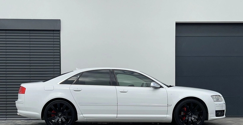 Audi S8 cena 89900 przebieg: 123273, rok produkcji 2007 z Trzebinia małe 781
